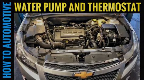 chevy cruze water pump|How To Replace The Water Pump On A Chevy Cruze With 1.4l。